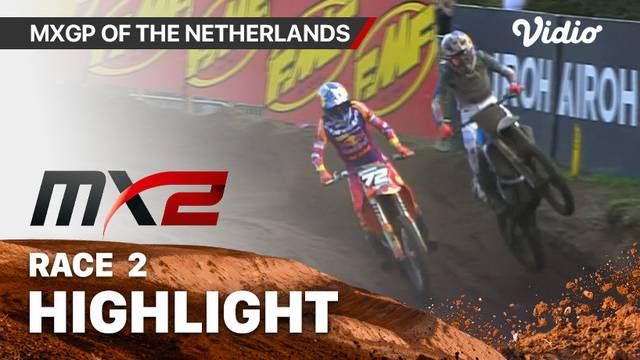 Highlights | Round 16 Netherlands: MX2 | Race 2 | MXGP 2023