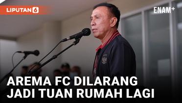 Kanjuruhan Rusuh, Iwan Bule: Arema FC Dilarang Jadi Tuan Rumah