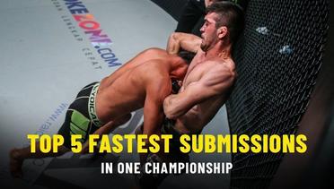 Top 5 Fastest Submission Wins - ONE Records