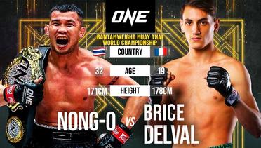 ELITE MUAY THAI - Nong-O vs. Brice Delval | Full Fight