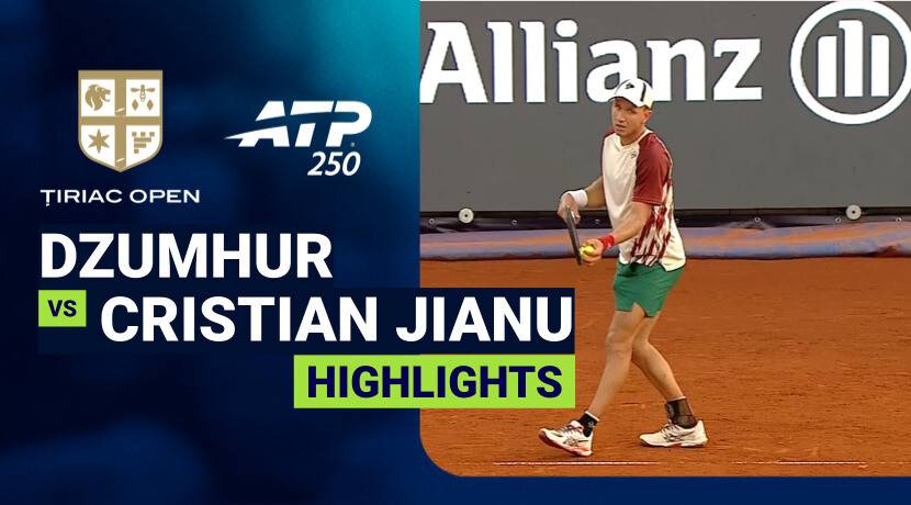 Damir Dzumhur vs Filip Cristian Jianu - Round 1 | ATP 250: Tiriac Open presented by Unicredit Bank 2026