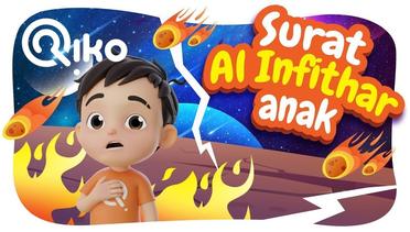 Murotal Anak Surat Al Infithar - Riko The Series (Qur'an Recitation for Kids)