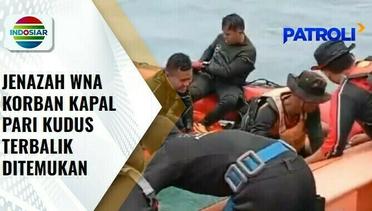 Jenazah WNA Korban Kapal Pari Kudus Terbalik Ditemukan di Pesisir Tanjung Priok _ Patroli