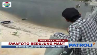 Asyik Swafoto, Remaja Tewas Terjatuh dari Jembatan di Bangka Belitung - Patroli Siang