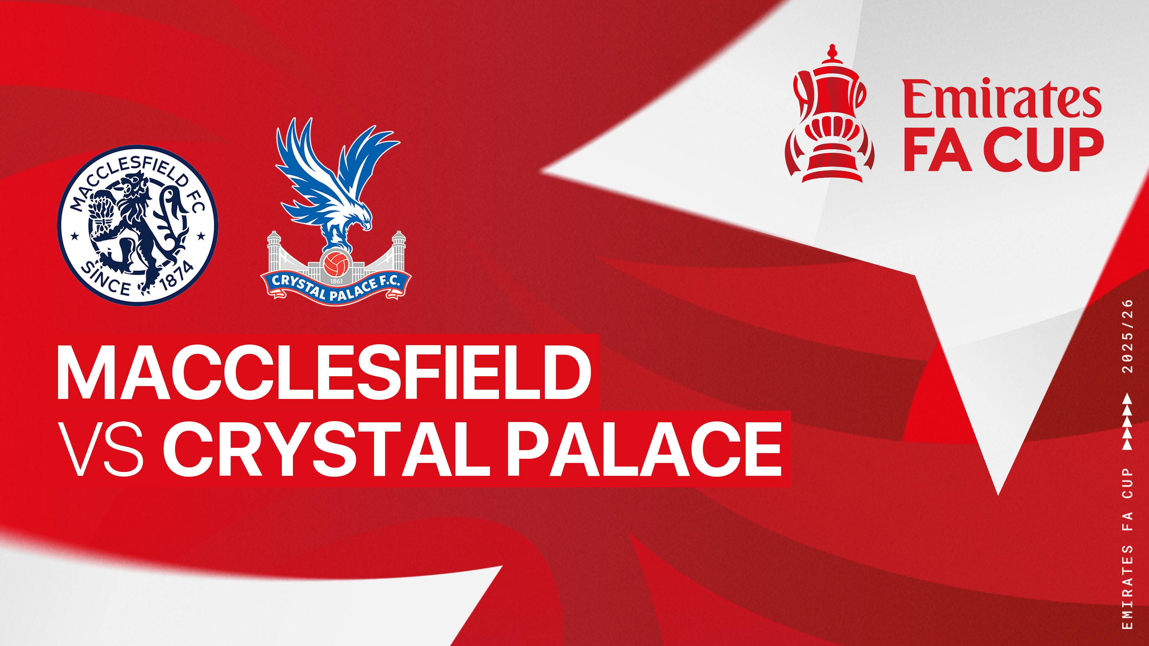 Macclesfield FC vs Crystal Palace