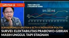 Survei: Elektabilitas Prabowo-Gibran Masih Unggul Tapi Stagnan | Liputan 6
