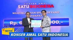 Rp 6M ++ Total Donasi Yang Berhasil Diraih dari Sponsor dan Donatur Konser Amal Satu Indonesia