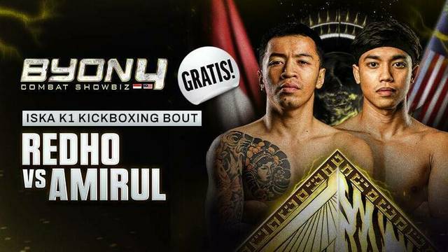 Redho vs Muhammad Amirul Azim Bin Samsool - Full Match | ISKA K1 Kickboxing Bout | Byon Combat Showbiz Vol.4