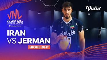 Match Highlights | Iran vs Jerman | Men's Volleyball Nations League 2023