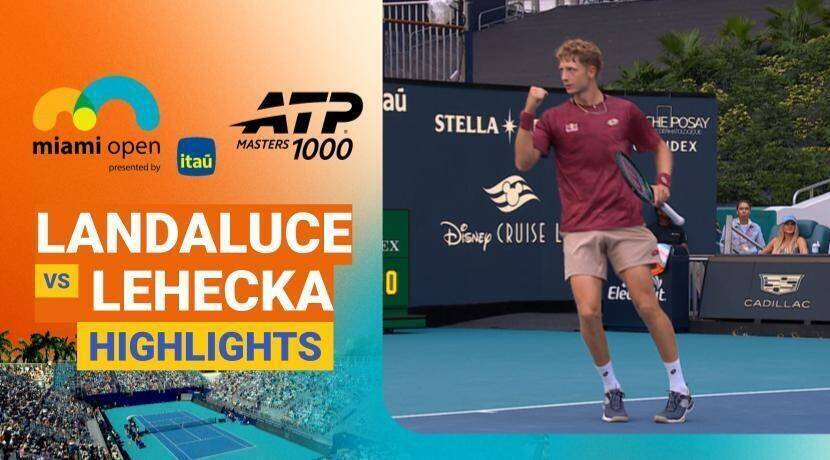 Martin Landaluce vs Jiri Lehecka - Quarterfinals | ATP 1000: Miami Open Presented by Itau 2026