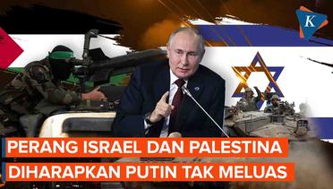 Presiden Rusia Vladimir Putin Serukan Negosiasi Antara Israel dan Palestina