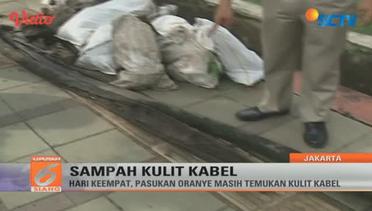 Pasukan Oranye Masih Menemukan Sampah Kulit Kabel di Sejumlah Tempat - Liputan 6 Siang