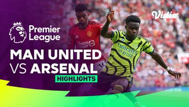 Man United vs Arsenal - Highlights | Premier League 23/24