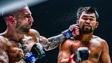 WILDEST Muay Thai Fight In ONE History?!Harrison vs. Rodlek