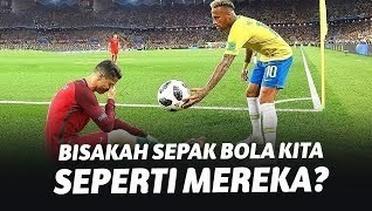 BISAKAH SEPAK BOLA INDONESIA SEPERTI MEREKA RESPECT MOMENT!
