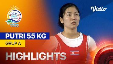 Putri 55 kg - Grup A - Highlights | IWF World Cup 2024