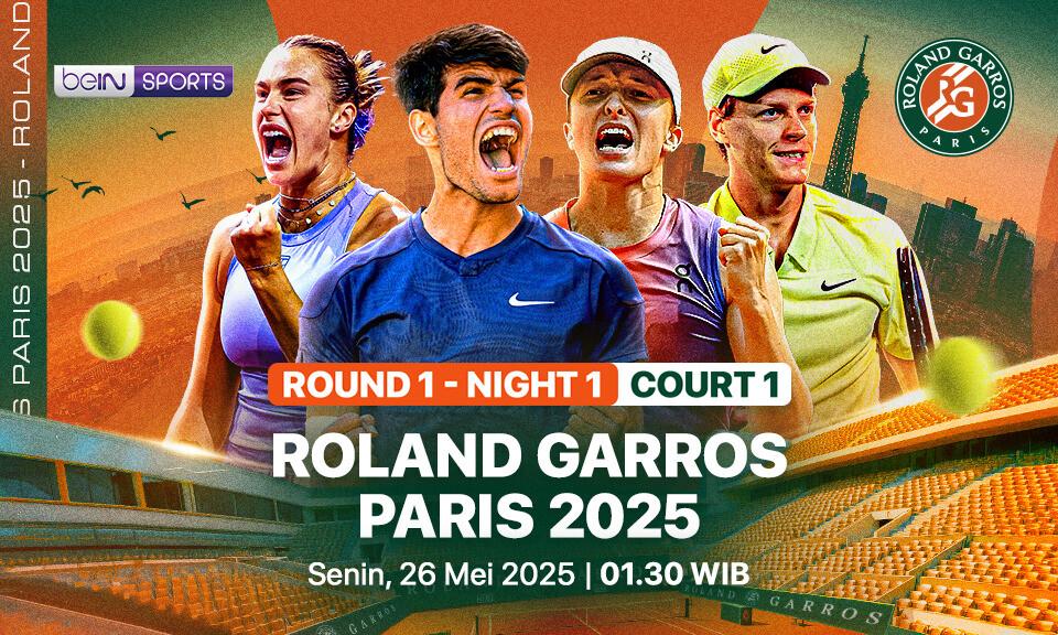 Roland Garros 2025: Night 1 - Court 1