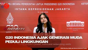 G20 Indonesia ajak generasi muda peduli lingkungan