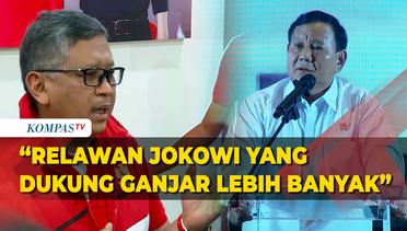 Kata Sekjen PDIP Hasto soal Relawan Prabowo Sambangi DPP Projo