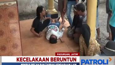 Kecelakaan Beruntun di Pasuruan, 1 Orang Tewas - Patroli