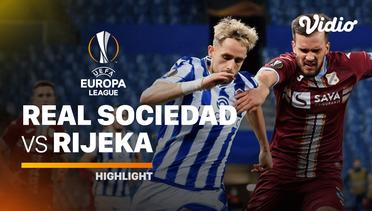 Highlight - Real Sociedad vs Rijeka I UEFA Europa League 2020/2021