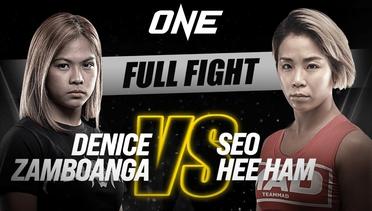 Denice Zamboanga vs. Seo Hee Ham | ONE Championship Full Fight