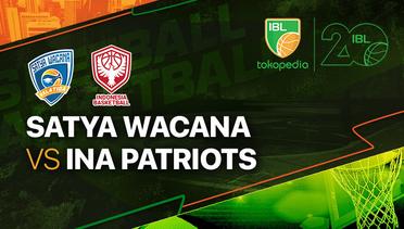 Full Match | Satya Wacana Salatiga vs INA Patriots | IBL Tokopedia 2023