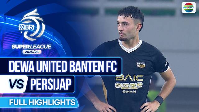 Dewa United Banten FC VS Persijap - Full Highlights | BRI Super League 2025/26