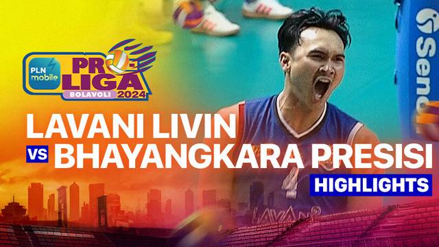 Putra: Jakarta Lavani Livin Transmedia vs Jakarta Bhayangkara Presisi - Highlights | PLN Mobile Proliga 2025