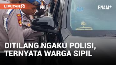 Terobos Busway, Pengemudi di Jakarta Timur Klaim Diri sebagai Polisi Saat akan Ditilang