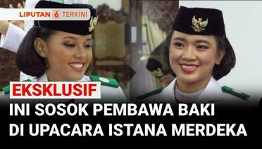 Bianca Alessia dan Aliah Sakira, Pembawa Baki di Upacara 17 Agustus di Istana Merdeka | Liputan 6