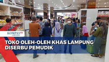Toko Oleh-Oleh Lampung Diserbu Pemudik