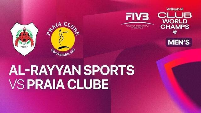 Al-Rayyan Sports Club vs Praia Clube - Full Match | FIVB Men's Volleyball Club World Championship 2025