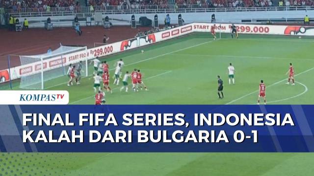 Timnas Indonesia Kalah 0-1 dari Bulgaria di Final FIFA Series 2026 | KOMPAS MALAM