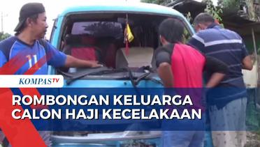 Rombongan Keluarga Jemaah Calon Haji Kecelakaan Beruntun di Jalan Trans Sulawesi