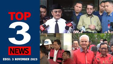 [TOP 3 NEWS] Jimly Sebut Anwar Bersalah, Anggota BPK Tersangka, Ganjar-Mahfud Ziarah ke Blitar