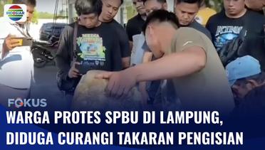 Puluhan Warga Protes SPBU di Lampung, Diduga Lakukan Kecurangan Takaran Pengisian | Fokus