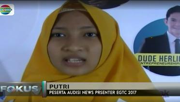 Hari Kedua EGTC Yogyakarta, Audisi Presenter Diburu Para Peserta  - Fokus Pagi