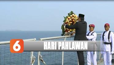 Tabur Bunga di Teluk Jakarta Peringati Hari Pahlawan - Liputan 6 Siang