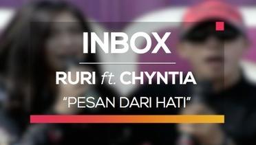 Ruri dan Cynthia - Pesan Dari Hati  (Live on Inbox)