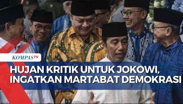 Petisi Kritik Jokowi dari Berbagai Kampus hingga Peringkat Indonesia di Hukum dan Demokrasi Turun