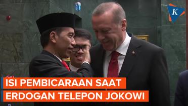 Telepon Pertama dari Erdogan untuk Jokowi usai Gempa Guncang Turkiye