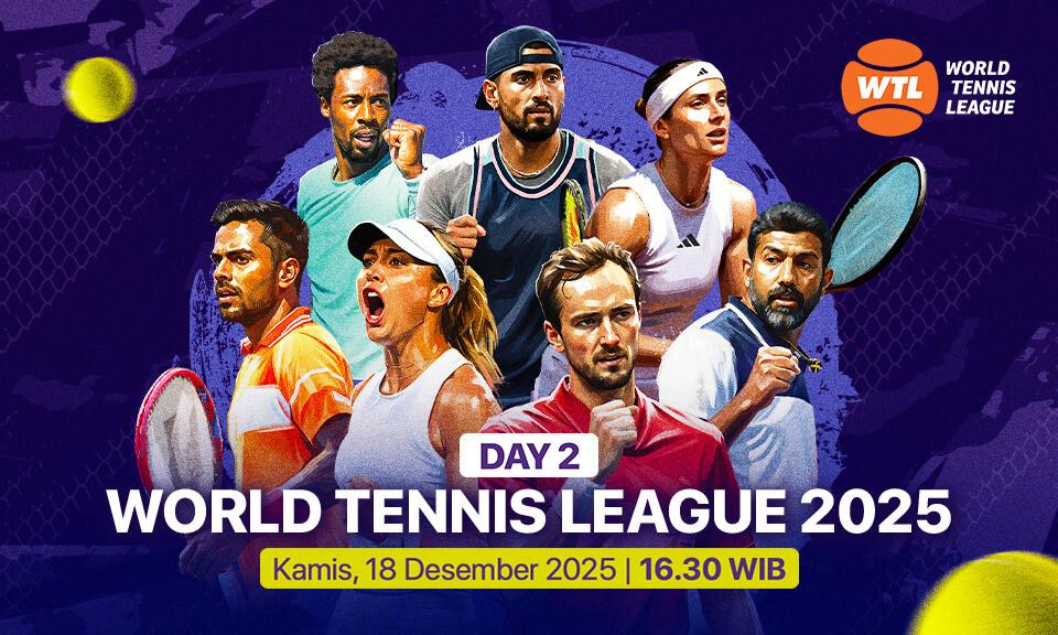 World Tennis League 2025 - Day 2