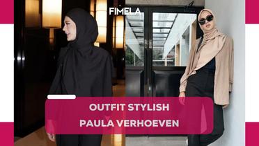 6 Outfit Modest Stylish ala Paula Verhoeven yang Begitu Chic