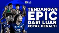 Gak Ada Lawan! Tendangan Luar Kotak Pinalti Ter-epic di Sepanjang BRI Liga 1