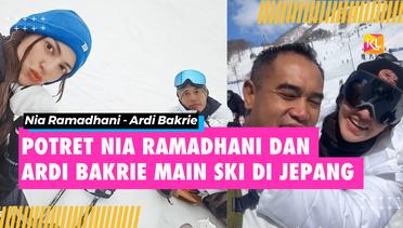 Rayakan Anniversary ke-14, Potret Nia Ramadhani dan Ardi Bakrie Liburan Main Ski di Jepang