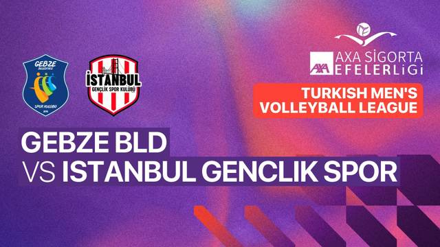 Gebze Bld vs Istanbul Genclik Spor - Full Match | Turkish Men's Volleyball League 2025/26