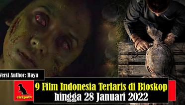 9 Film Indonesia Terlaris di Bioskop hingga 28 Januari 2022