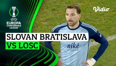 Slovan Bratislava vs LOSC - Mini Match | UEFA Europa Conference League 2023/24