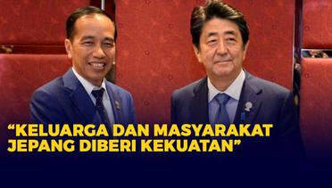 Presiden Jokowi Ikut Berduka Atas Meninggalnya Mantan PM Jepang Shinzo Abe